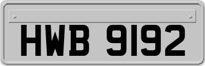 HWB9192