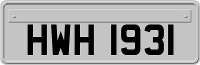 HWH1931