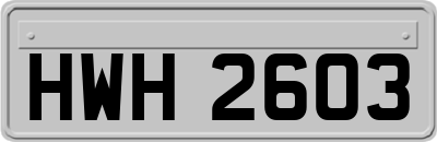 HWH2603
