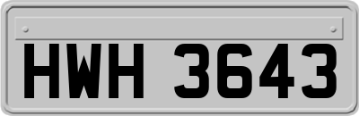 HWH3643