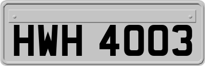 HWH4003