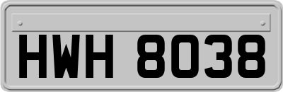 HWH8038