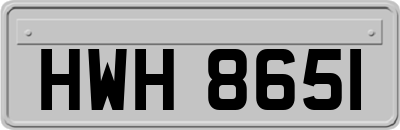 HWH8651
