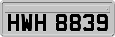 HWH8839