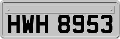 HWH8953