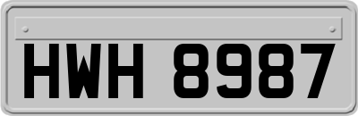 HWH8987