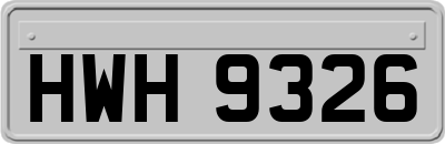 HWH9326