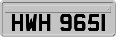 HWH9651