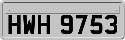 HWH9753