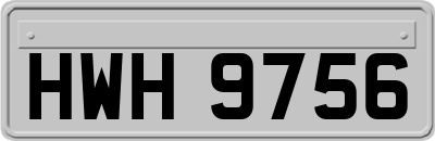 HWH9756