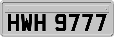 HWH9777