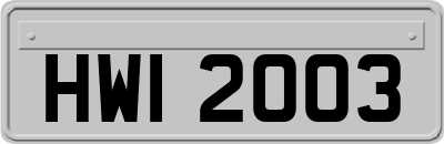HWI2003