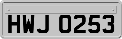 HWJ0253