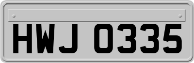 HWJ0335