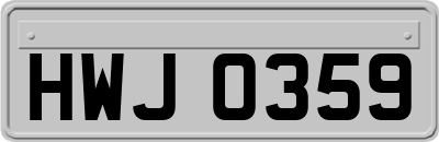 HWJ0359