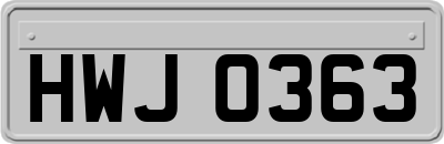 HWJ0363
