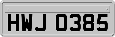 HWJ0385