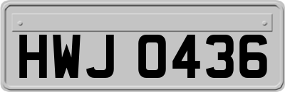 HWJ0436