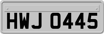 HWJ0445