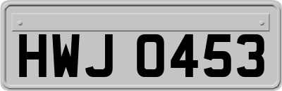 HWJ0453