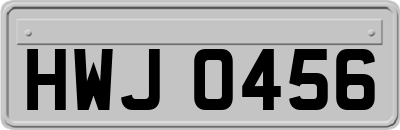 HWJ0456