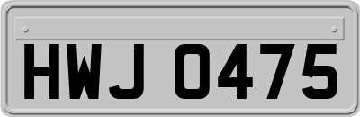 HWJ0475