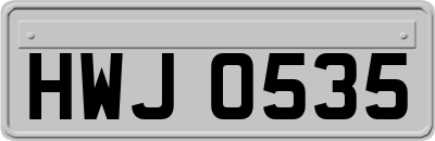 HWJ0535