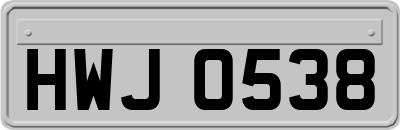 HWJ0538