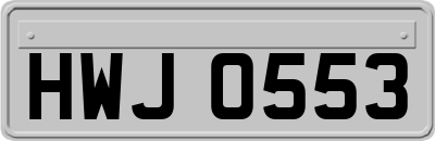 HWJ0553
