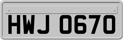 HWJ0670