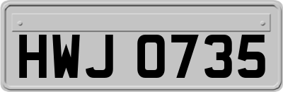 HWJ0735