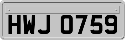HWJ0759