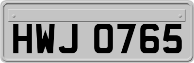 HWJ0765