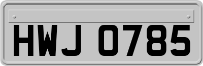 HWJ0785