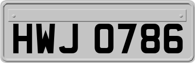 HWJ0786
