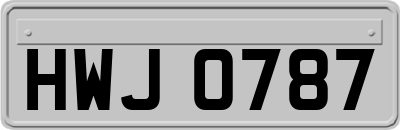 HWJ0787