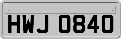 HWJ0840