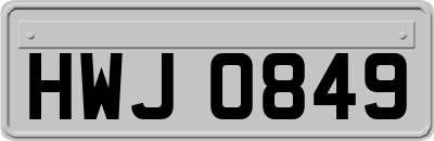 HWJ0849