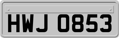 HWJ0853