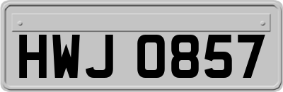 HWJ0857