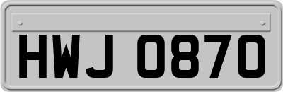 HWJ0870