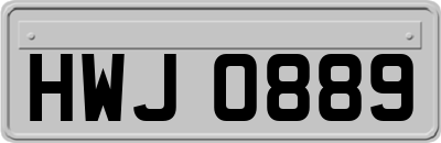 HWJ0889