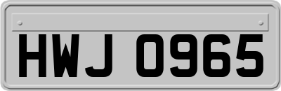 HWJ0965