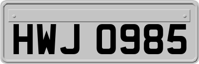 HWJ0985