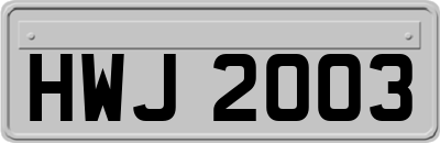 HWJ2003