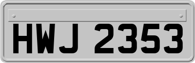 HWJ2353