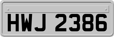 HWJ2386