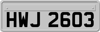 HWJ2603