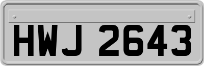 HWJ2643