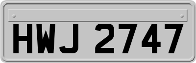 HWJ2747